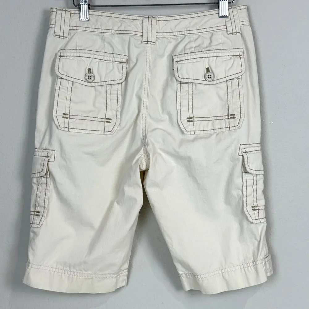 Eddie Bauer 11” Cargo Shorts Putty 4